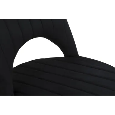 KRZESŁO FLEX CZARNE 52 48 78 cm ZESTAW 2 SZT.